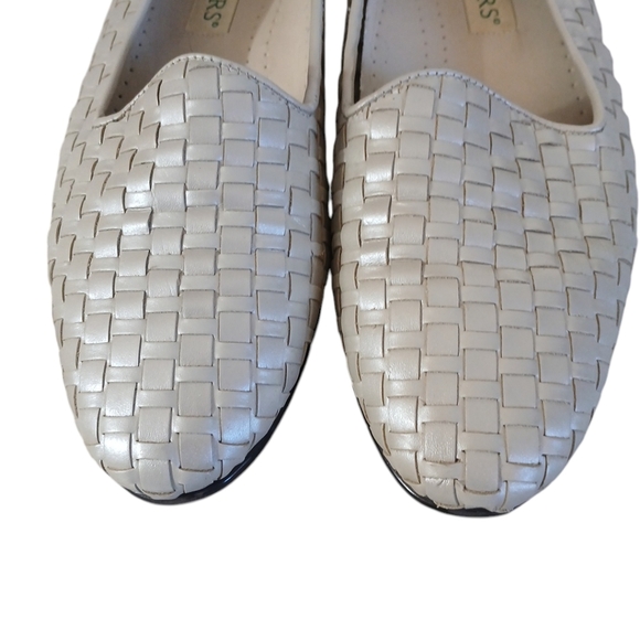 Trotters Woven Leather Loafers Women's Flats Size 8.5 - Picture 3 of 13